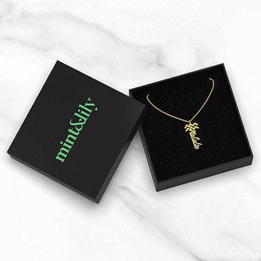 Necklaces Coordonné | Astrological Sign Name Necklace 18K Gold Plated