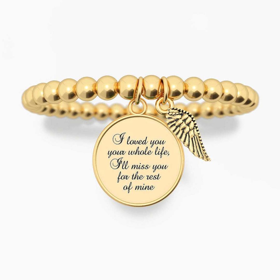 Bracelets & Anklets Coordonné | Loved You Your Whole Life - Diana Custom Charm Bracelet Gold