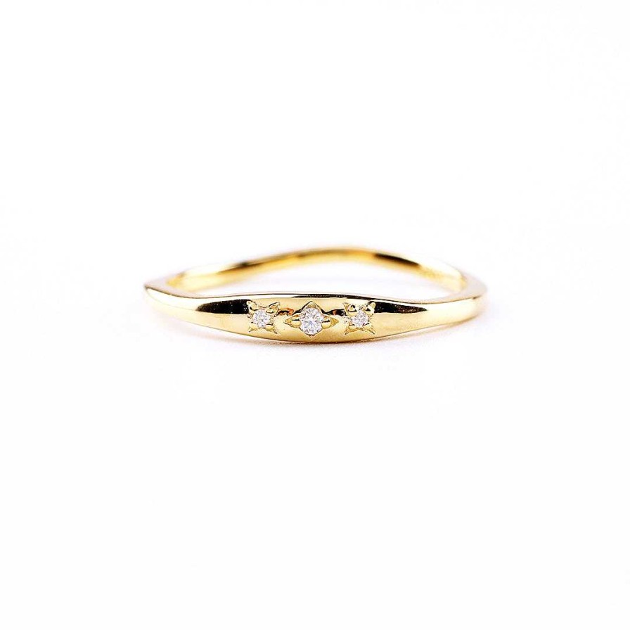 Rings Coordonné | Fallen Stars Ring 18K Gold Plated