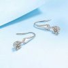 Earrings Coordonné | Moissanite Heart-Set Drop Earrings