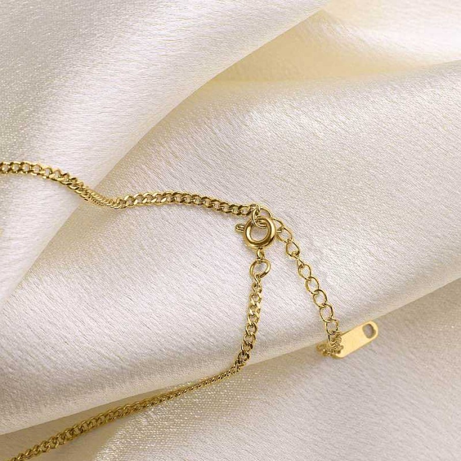 Necklaces Coordonné | The Skinny Initial Necklace 18K Gold Plated