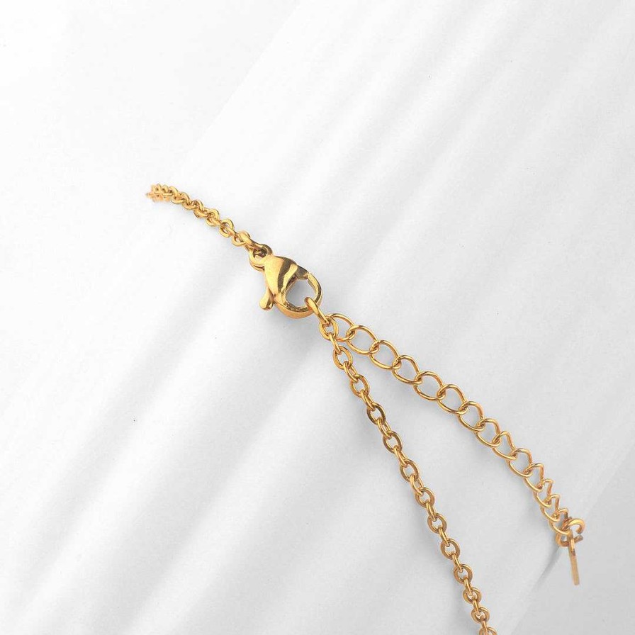 Necklaces Coordonné | Aria Name Necklace 18K Gold