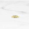 Rings Coordonné | Two Hearts Together Ring 18K Gold Plated