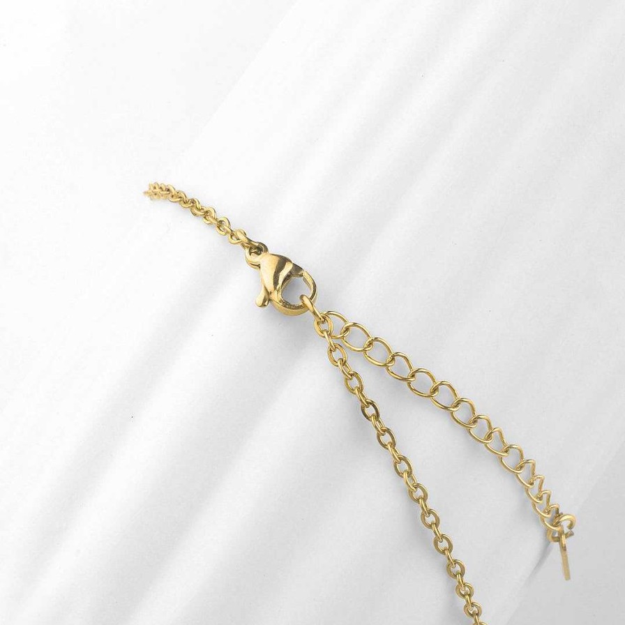 Necklaces Coordonné | Stella Name Necklace 18K Gold Plated