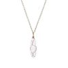 Necklaces Coordonné | Clear Quartz Wire-Wrapped Healing Crystal Necklace 18K Gold Plated