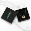 Necklaces Coordonné | Halo Photo Necklace 18K Gold Plated