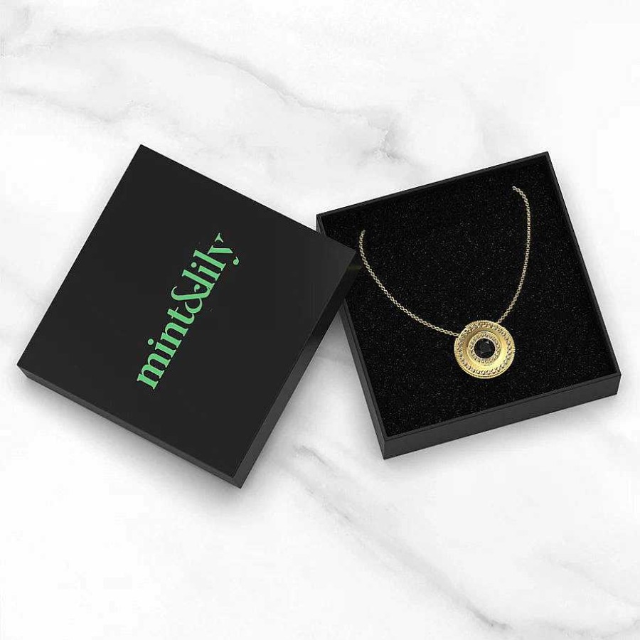 Necklaces Coordonné | Halo Photo Necklace 18K Gold Plated