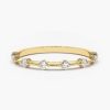 Rings Coordonné | Ultra Thin Floating Eternity Band 18K Gold Plated