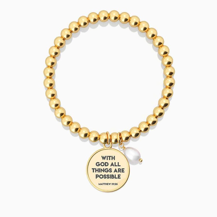 Bracelets & Anklets Coordonné | All Things Are Possible - Diana Custom Charm Bracelet Gold