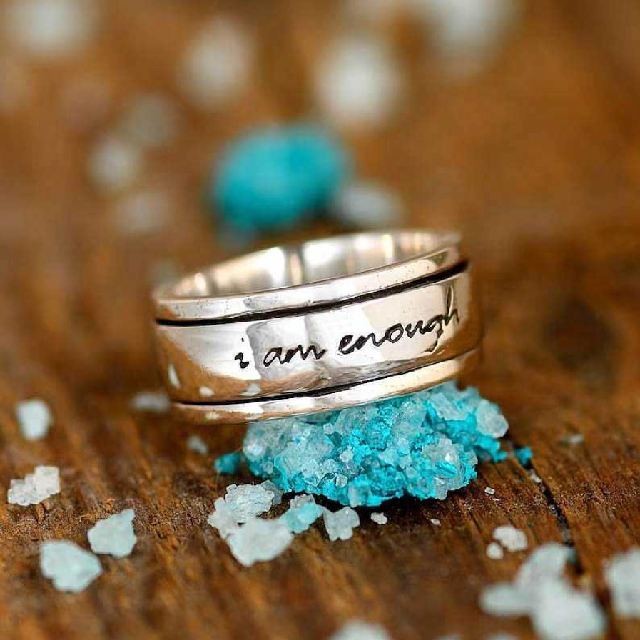 Rings Coordonné | I Am Enough Spinning Fidget Ring