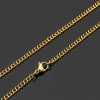 Necklaces Coordonné | Dainty Open Curb Chain Necklace 18K Gold Plated