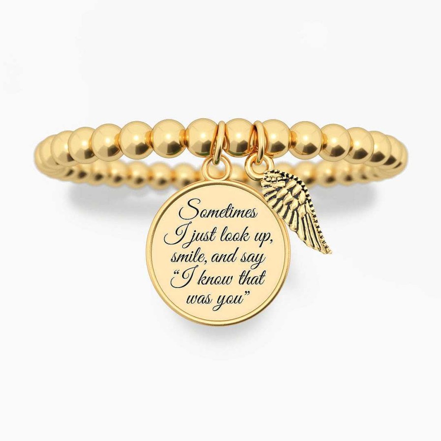 Bracelets & Anklets Coordonné | I Know That Was You - Diana Custom Charm Bracelet Gold