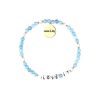 Bracelets & Anklets Coordonné | Custom Blue Stone Beaded Friendship Bracelet White