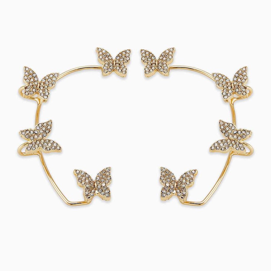 Earrings Coordonné | Butterfly Ear Wrap Earrings 18K Gold Plated