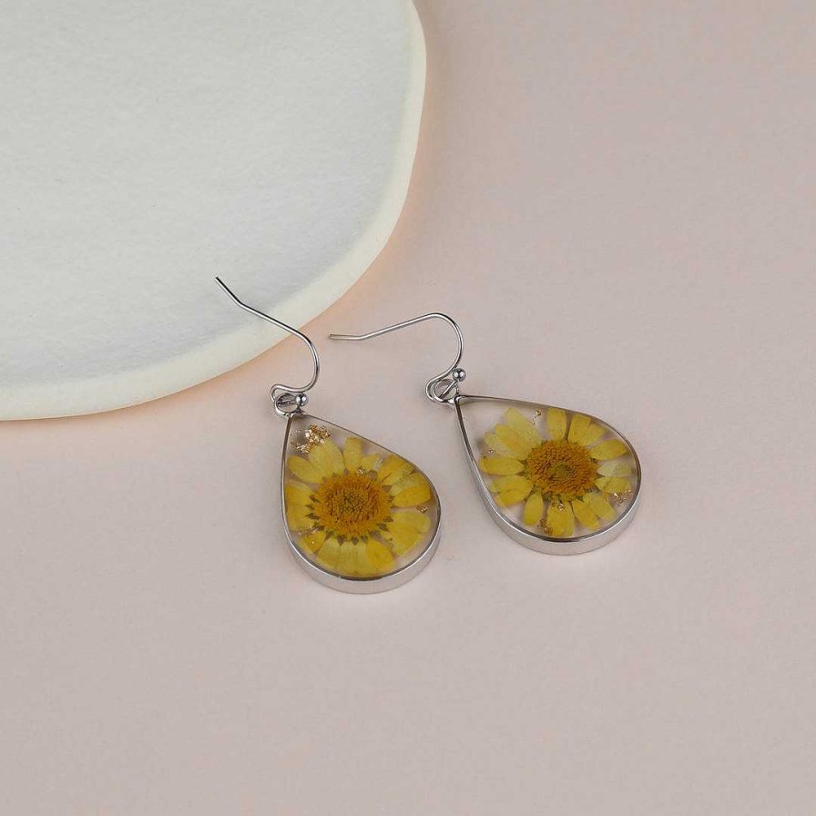 Earrings Coordonné | Pressed Flower Earrings