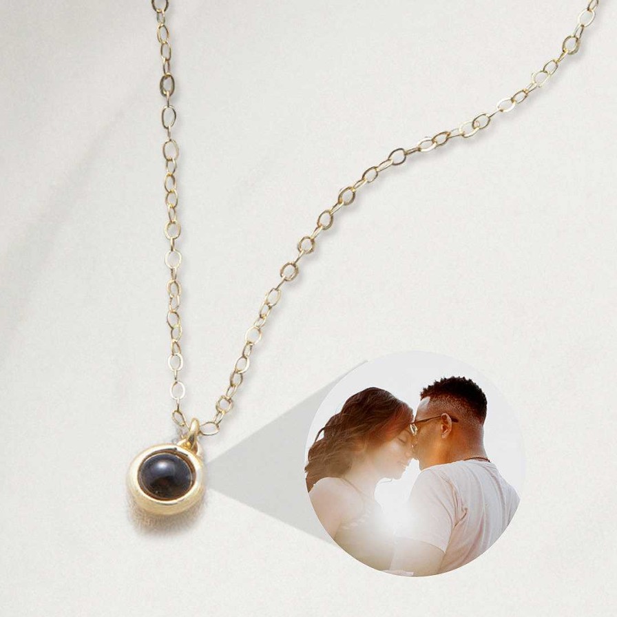 Necklaces Coordonné | The Classic Photo Necklace 18K Gold Plated