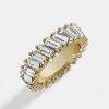 Rings Coordonné | Baguette Eternity Ring White