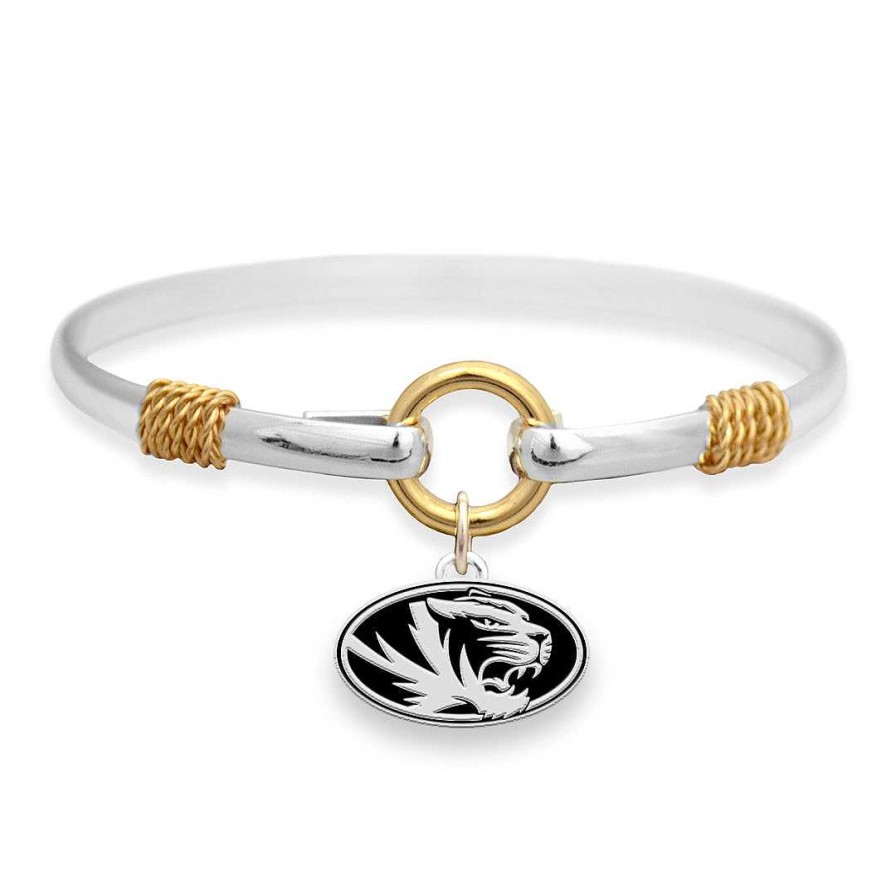 Bracelets & Anklets Coordonné | Missouri Tigers Two-Tone Bracelet