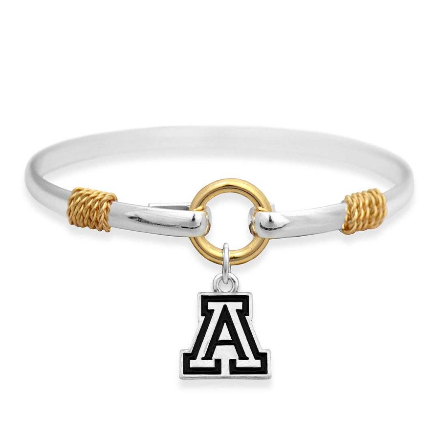 Bracelets & Anklets Coordonné | Arizona Wildcats Two-Tone Bracelet