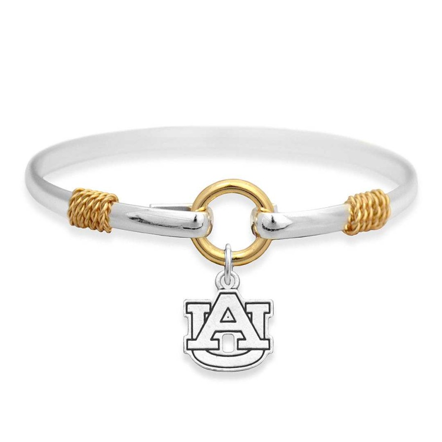 Bracelets & Anklets Coordonné | Auburn Tigers Two-Tone Bracelet