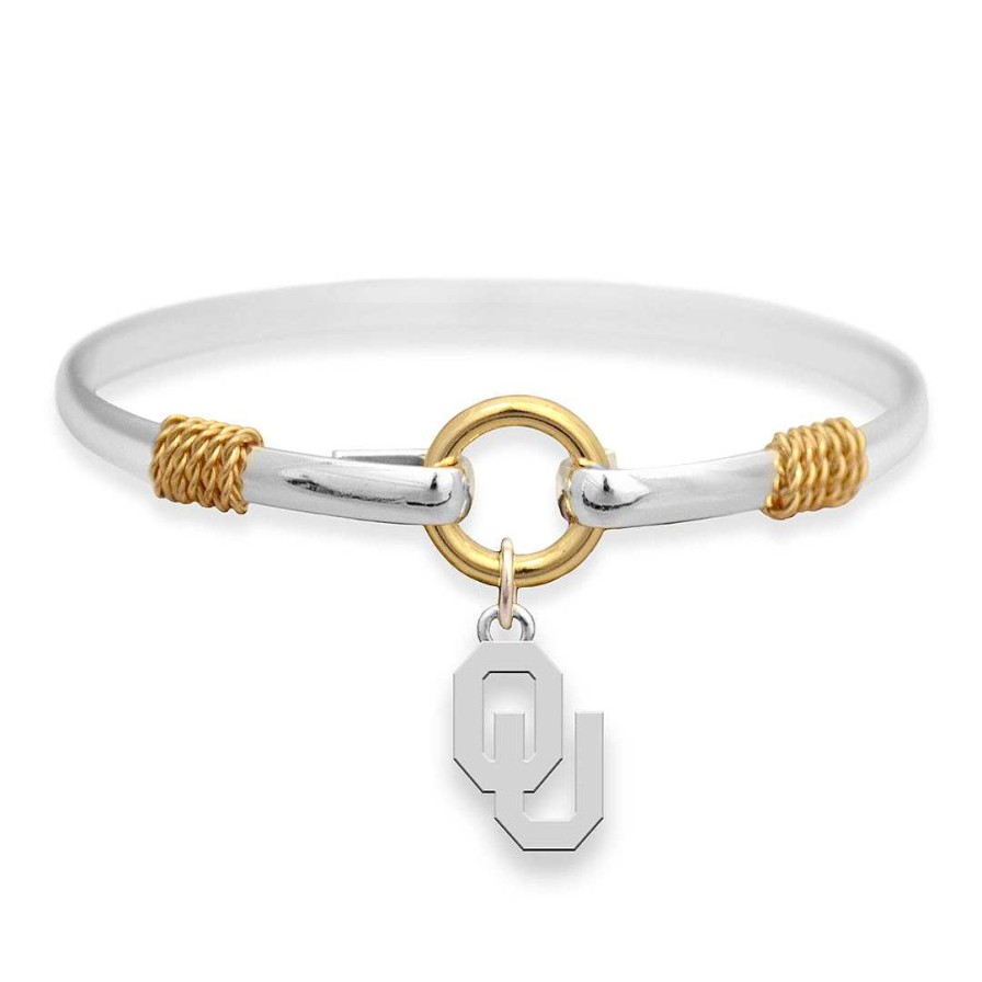 Bracelets & Anklets Coordonné | Oklahoma Sooners Two-Tone Bracelet