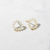 Earrings Coordonné | Sunburst Earrings 18K Gold Plated