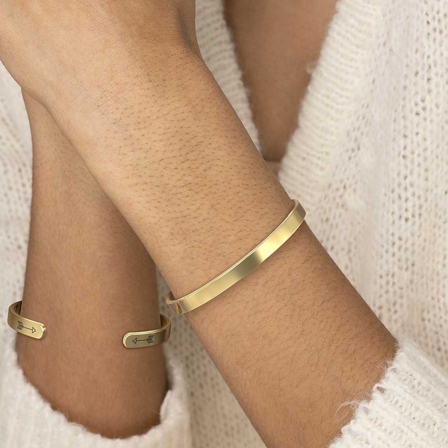 Bracelets & Anklets Coordonné | Bonus Daughter Cuff Bracelet 18K Gold Plated