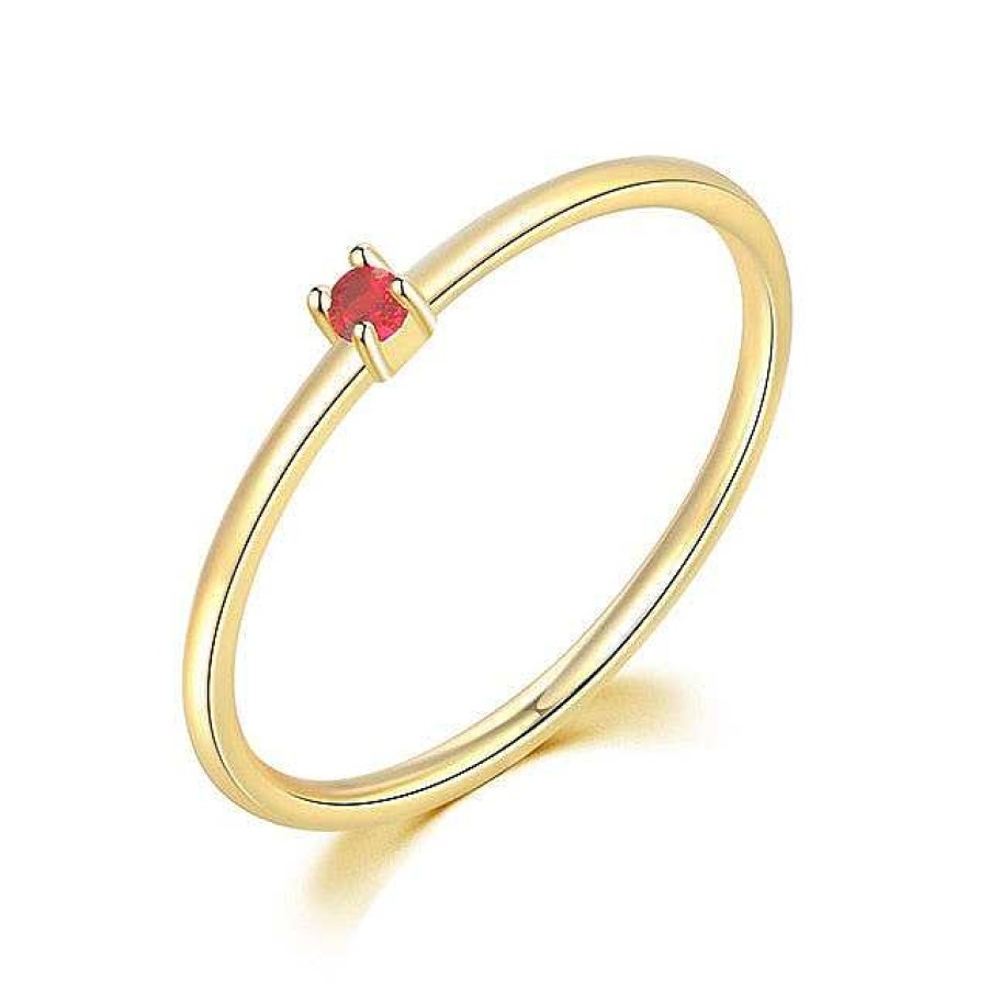 Rings Coordonné | Super Dainty Birthstone Stacking Ring