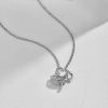 Necklaces Coordonné | Love Knot Necklace Silver