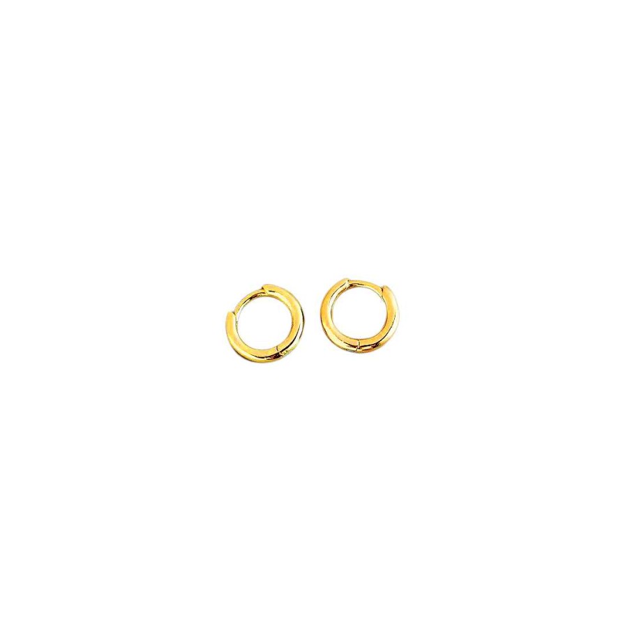 Earrings Coordonné | Dainty Huggie Hoop Earrings 18K Gold Plated