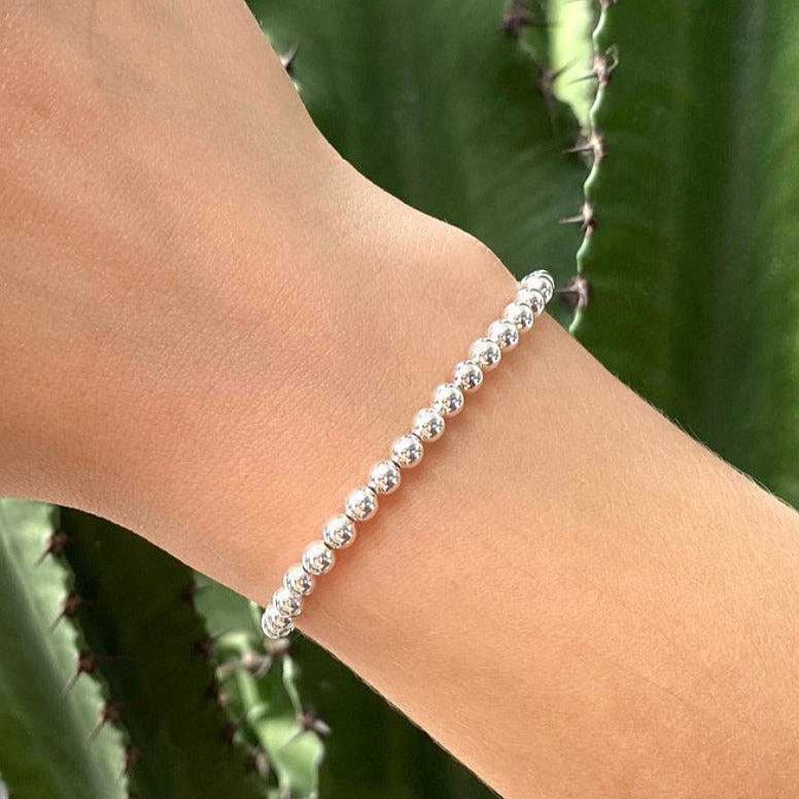 Bracelets & Anklets Coordonné | Dainty Sterling Silver Stacking Bracelet