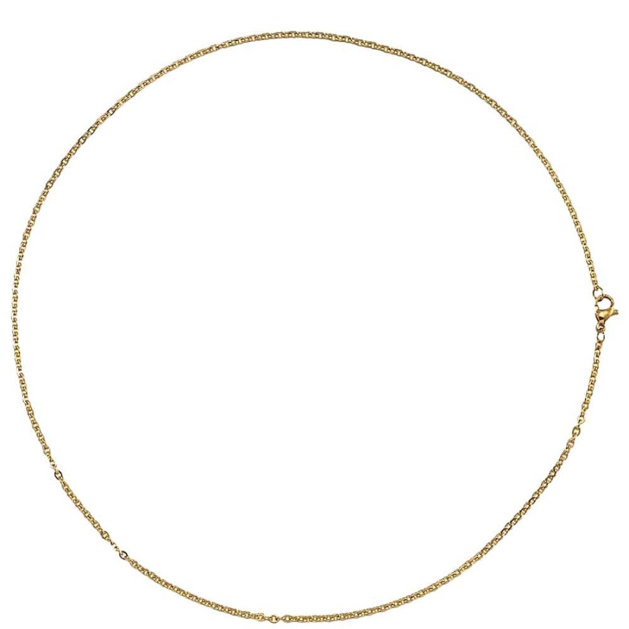 Necklaces Coordonné | Dainty Cable Chain Necklace 18K Gold Plated