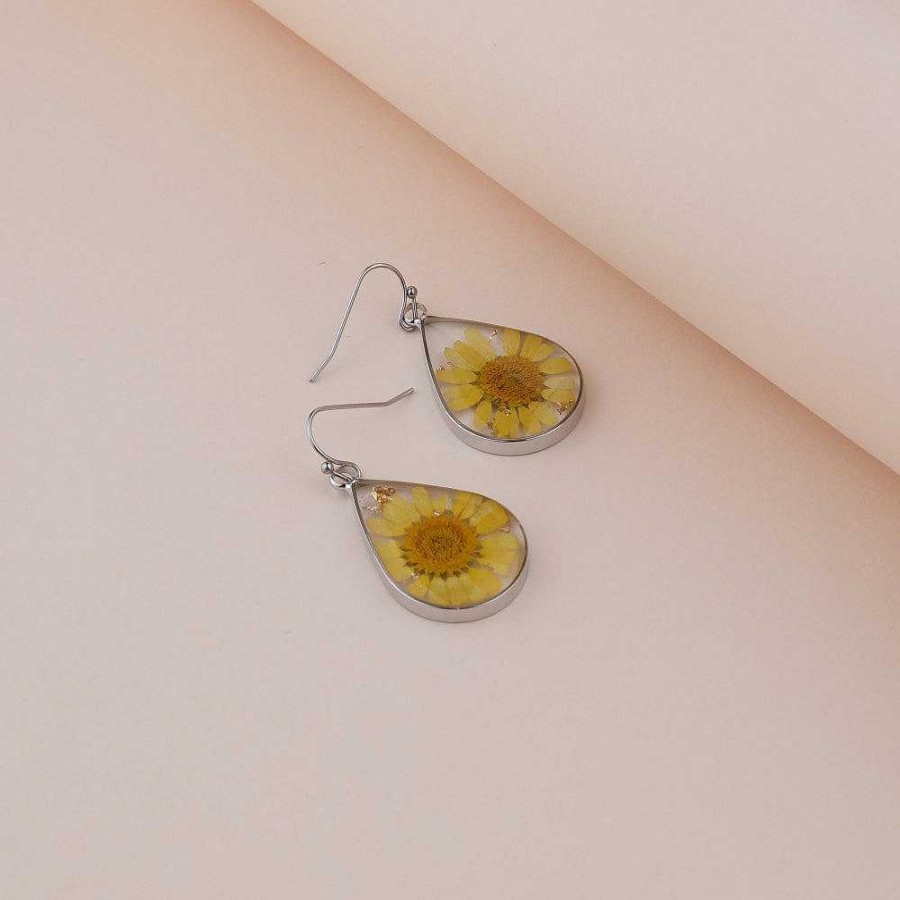 Earrings Coordonné | Pressed Flower Earrings