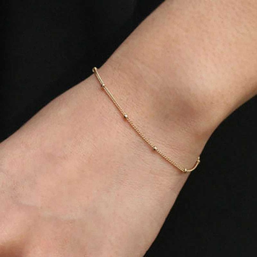 Bracelets & Anklets Coordonné | Satellite Chain Bracelet 18K Gold Plated