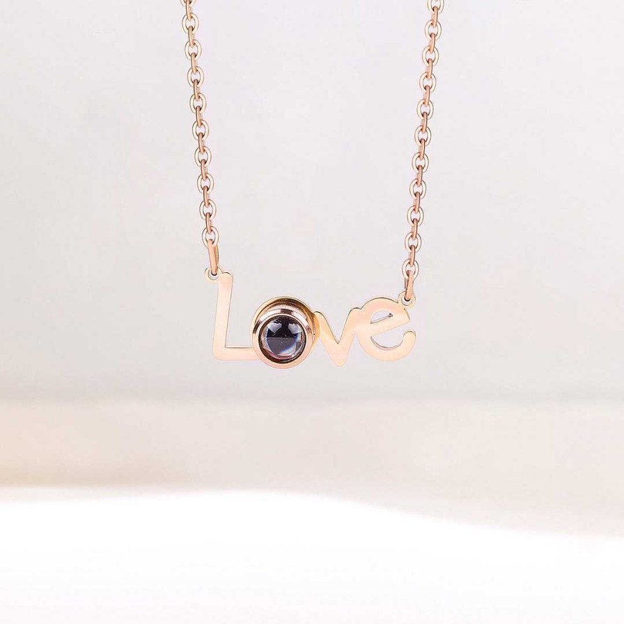 Necklaces Coordonné | The Love Photo Necklace 18K Gold Plated